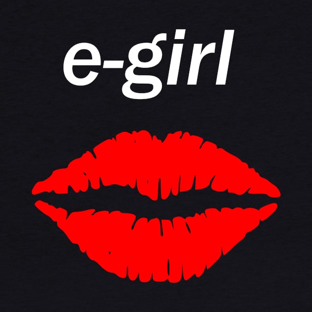 E girl kiss lips by Imutobi